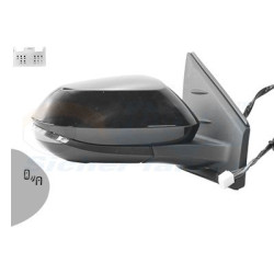 Rétroviseur éléctrique complet droit