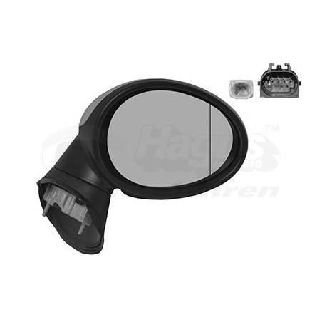 Rétroviseur éléctrique complet droit