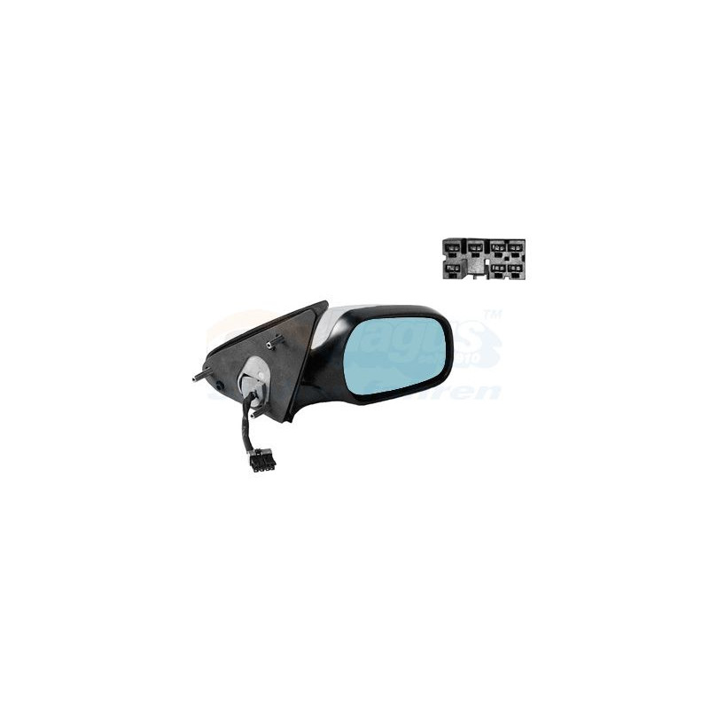 Rétroviseur éléctrique complet droit