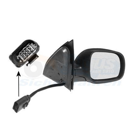 Rétroviseur éléctrique complet droit