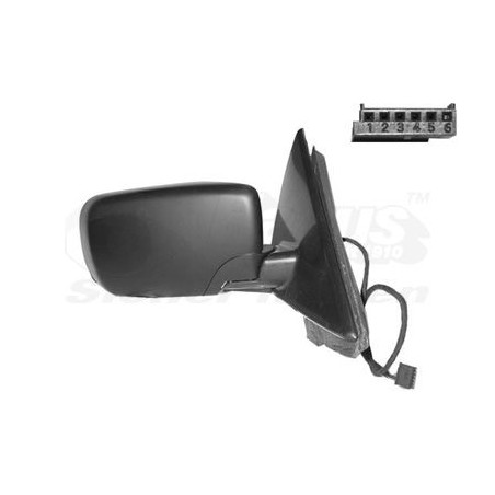 Rétroviseur éléctrique complet droit