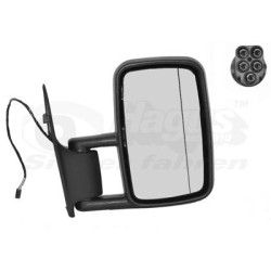 Rétroviseur éléctrique complet droit