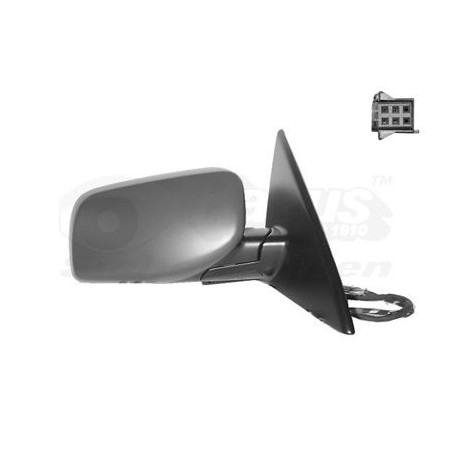 Rétroviseur éléctrique complet droit