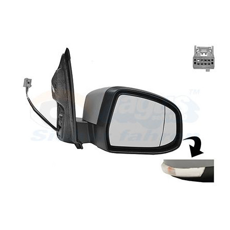 Rétroviseur éléctrique complet droit