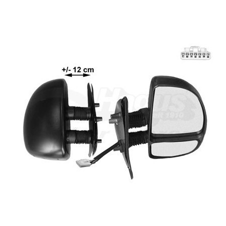 Rétroviseur éléctrique complet droit