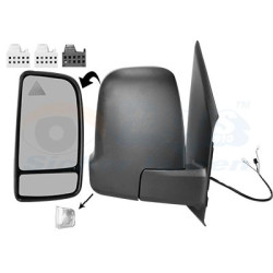 Rétroviseur éléctrique complet droit