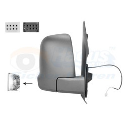 Rétroviseur éléctrique complet droit