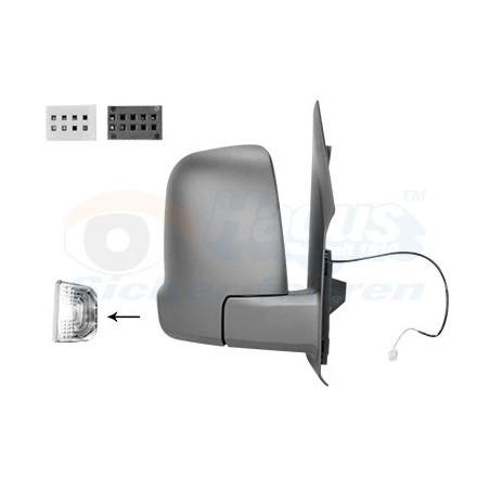 Rétroviseur éléctrique complet droit