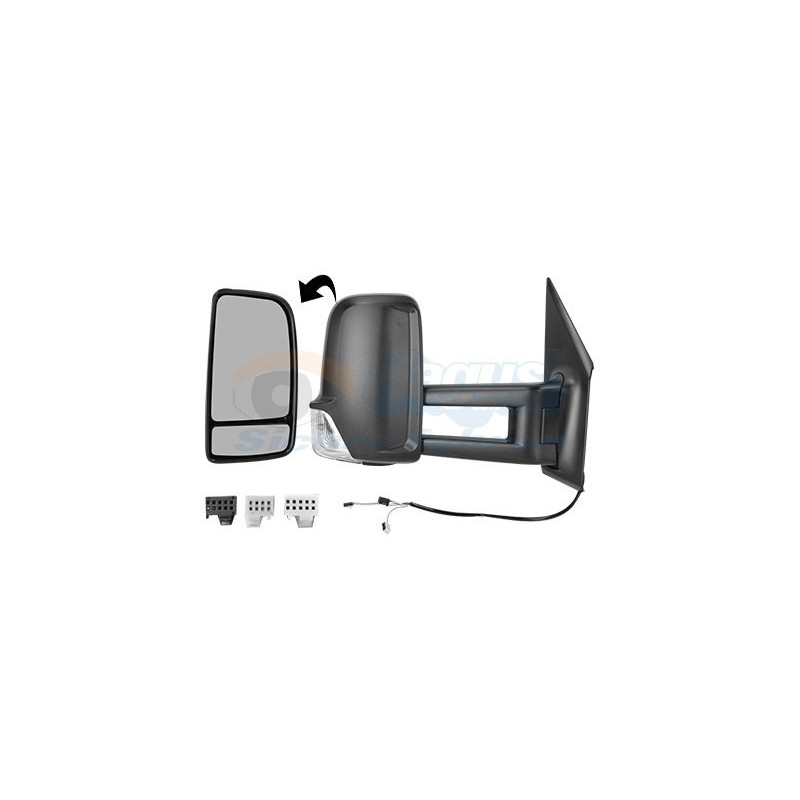 Rétroviseur éléctrique complet droit