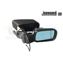 Rétroviseur éléctrique complet droit