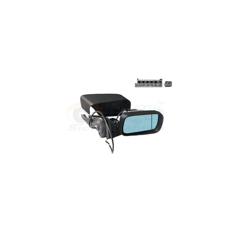 Rétroviseur éléctrique complet droit