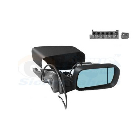 Rétroviseur éléctrique complet droit
