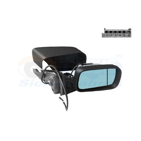 Rétroviseur éléctrique complet droit