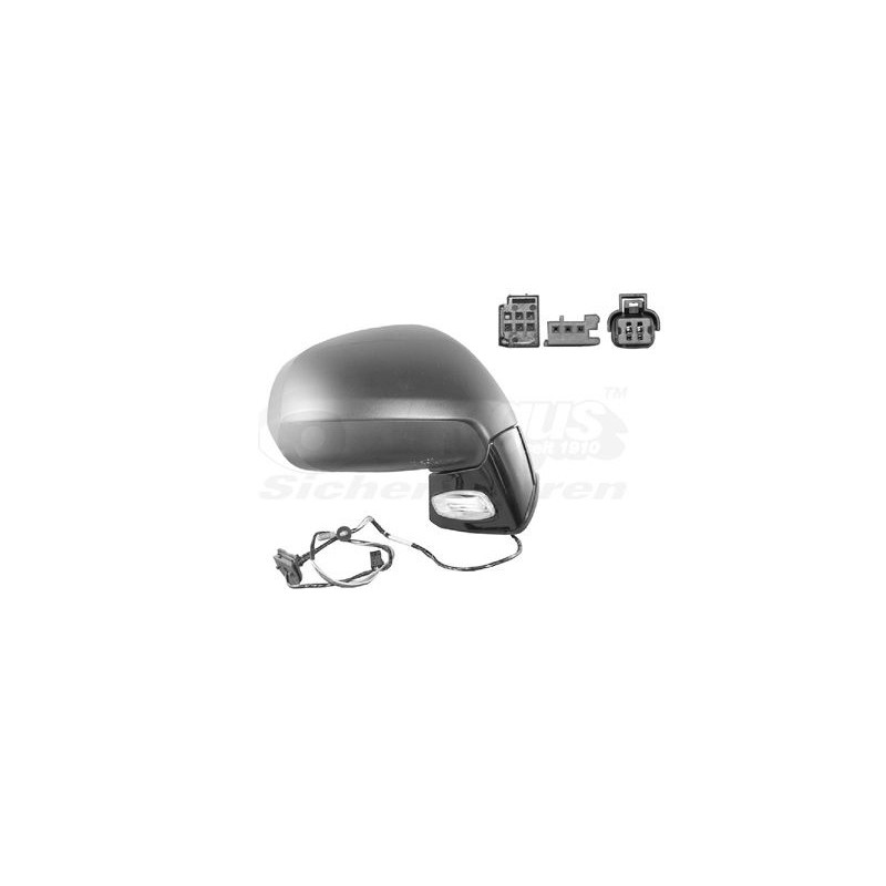 Rétroviseur éléctrique complet droit