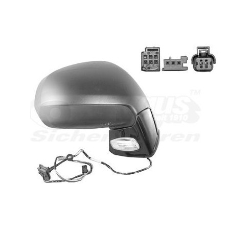 Rétroviseur éléctrique complet droit