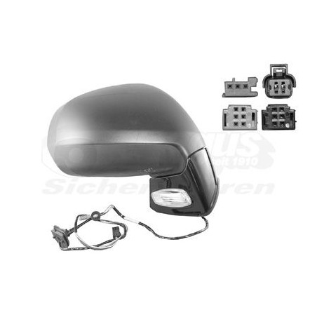 Rétroviseur éléctrique complet droit