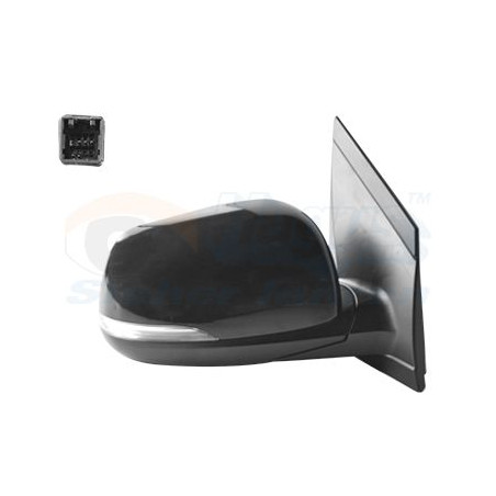 Rétroviseur éléctrique complet droit