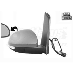 Rétroviseur éléctrique complet droit