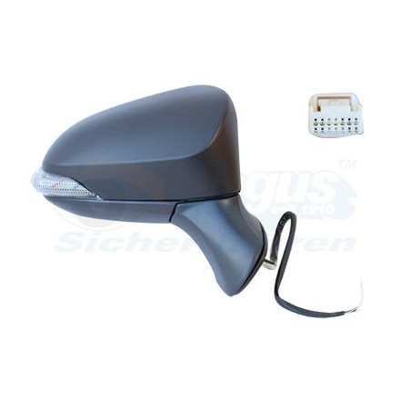 Rétroviseur éléctrique complet droit