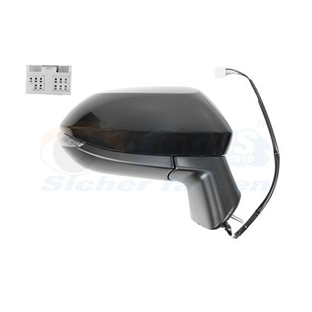 Rétroviseur éléctrique complet droit