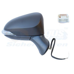 Rétroviseur éléctrique complet droit