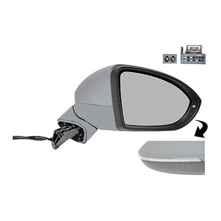 Rétroviseur éléctrique complet droit