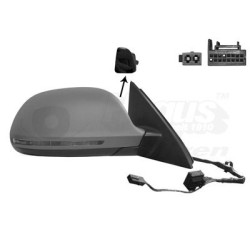 Rétroviseur éléctrique complet droit