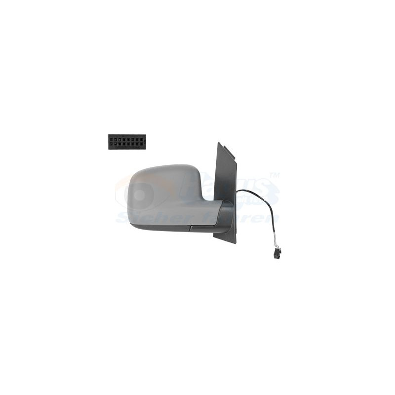 Rétroviseur éléctrique complet droit
