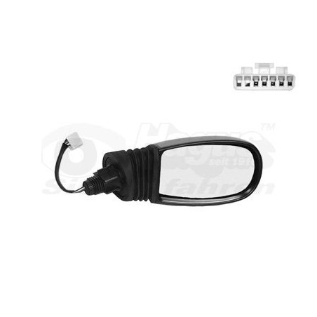 Rétroviseur éléctrique complet droit