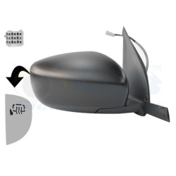 Rétroviseur éléctrique complet droit