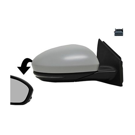 Rétroviseur éléctrique complet droit