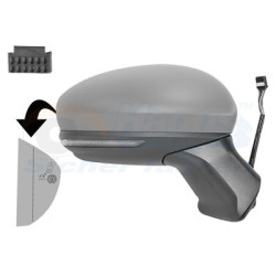 Rétroviseur éléctrique complet droit