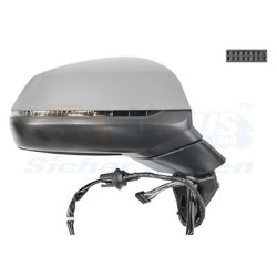 Rétroviseur éléctrique complet droit