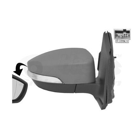 Rétroviseur éléctrique complet droit