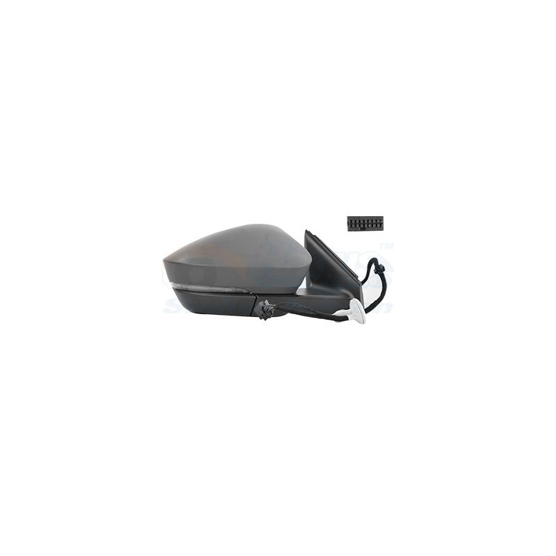 Rétroviseur éléctrique complet droit