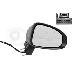 Rétroviseur éléctrique complet droit