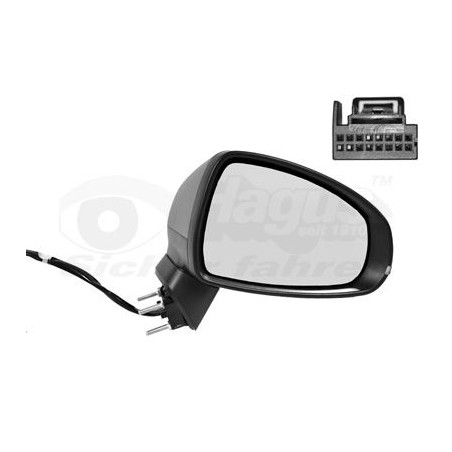 Rétroviseur éléctrique complet droit