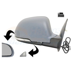 Rétroviseur éléctrique complet droit