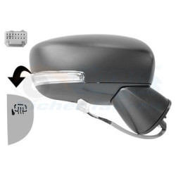 Rétroviseur éléctrique complet droit