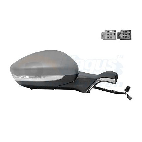 Rétroviseur éléctrique complet droit