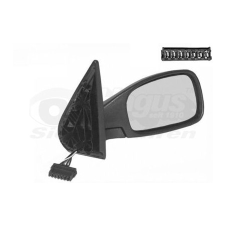 Rétroviseur éléctrique complet droit