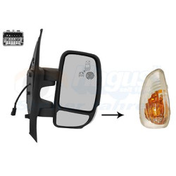 Rétroviseur éléctrique complet droit