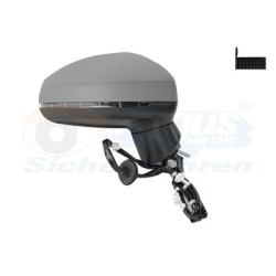 Rétroviseur éléctrique complet droit