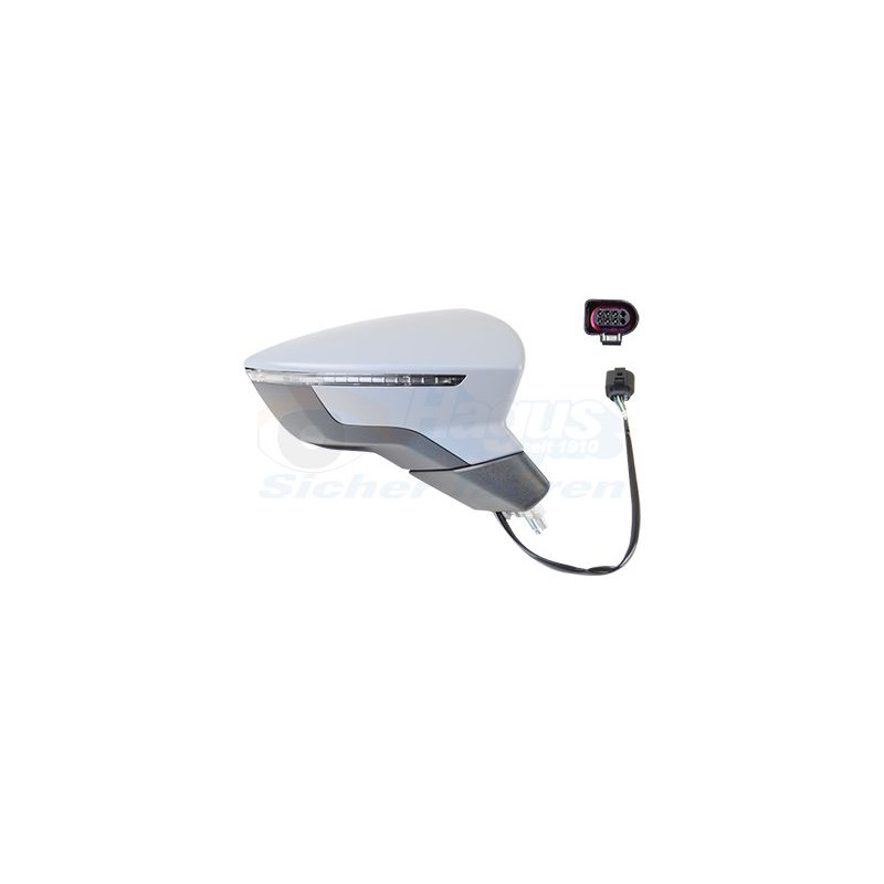 Rétroviseur éléctrique complet droit