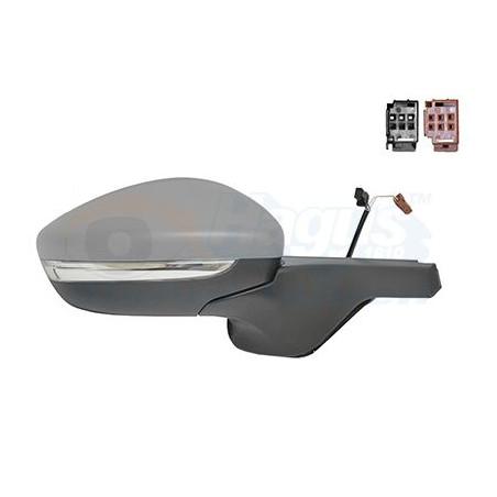 Rétroviseur éléctrique complet droit