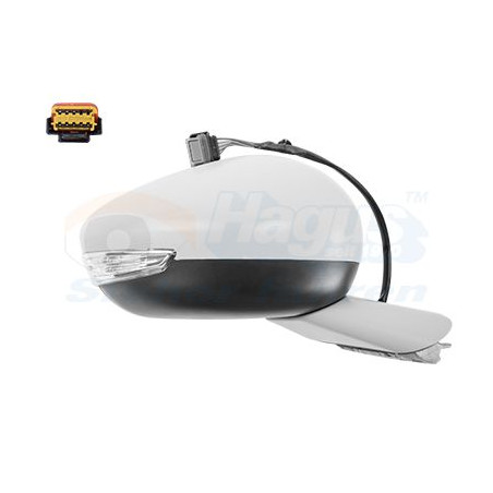 Rétroviseur éléctrique complet droit