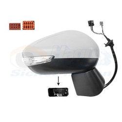 Rétroviseur éléctrique complet droit