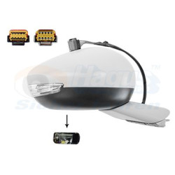 Rétroviseur éléctrique complet droit