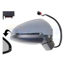 Rétroviseur éléctrique complet droit