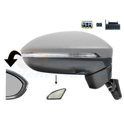 Rétroviseur éléctrique complet droit